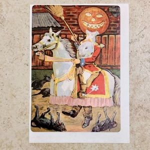 6/$12 🎃 Vintage Halloween Postcard Sticker